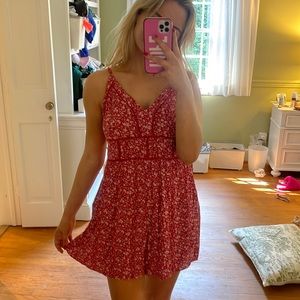 AE flowy floral romper